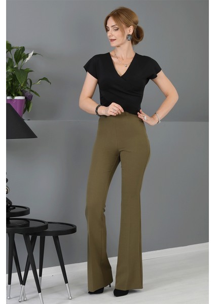 Ispanyol Paça Pantolon-Haki fiyatları