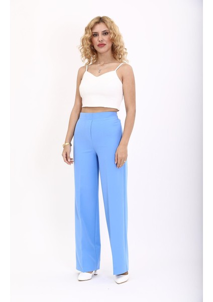 Bol Paça Pantolon-Gökyüzü fırsatları