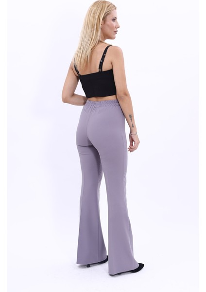 Ispanyol Paça Pantolon-Antrasit indirimleri