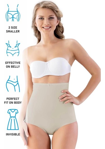 Miraxx Ten Emay 2813 Yüksek Bel Slip Lazer Korse fırsatları