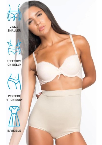 Miraxx Ten Emay 2057 Yüksek Bel Masajlı Slip Korse indirimleri