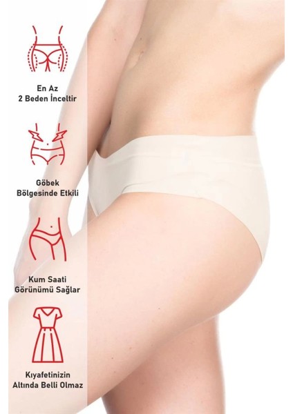 Miraxx Ten Emay 2818 Slip Külot Lazer Korse fırsatları