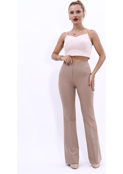 Ispanyol Paça Pantolon-Taş fırsatları