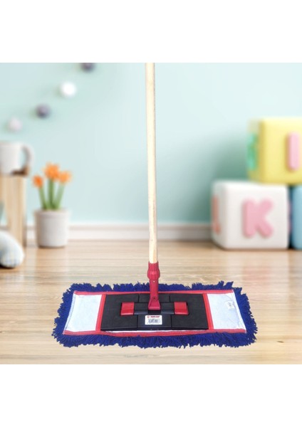 Lacivert renkli çok amaçlı temizlik seti, kullanışlı ve şık tasarım