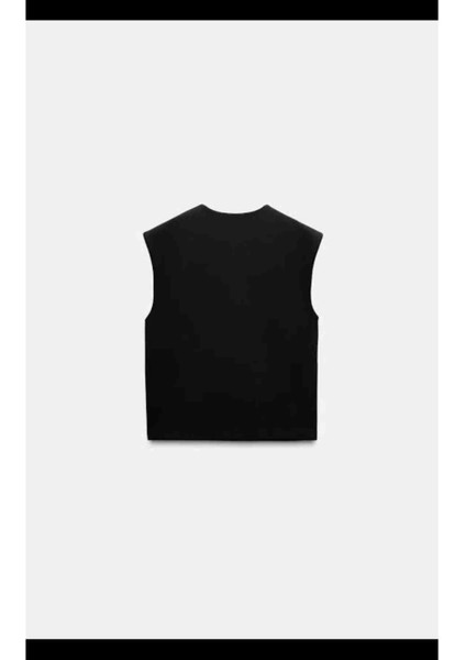 Allbucks Zara, Asimetrik Düğmeli Oversize Yelek ABZRA1147 modelleri