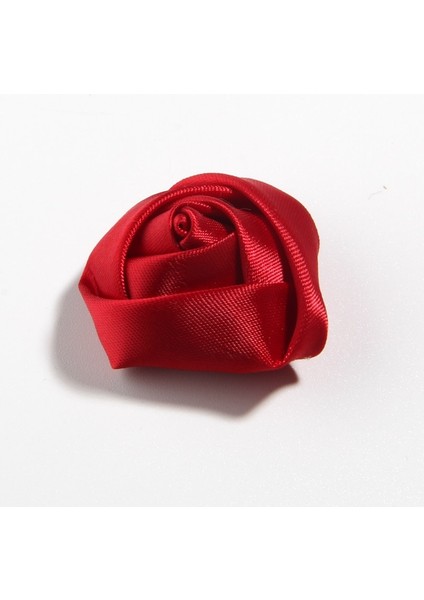Mercan 10 Adet 3.6 cm 1.4 "saten Yapay Kumaş Çiçekler Yama Aplike Düğün Elbisesi Dıy Gelin Saç Peçe Elbise Şapkalar Dekorasyon (Yurt Dışından)