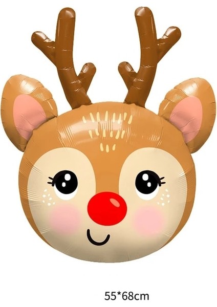 Elk B Şişme Noel Dev Baston Şekerler Dekorasyon 90 cm Yenilik Noel Şeker Kamışı Sopa 2023 Yeni Yıl Partisi Şişme Sahne (Yurt Dışından)