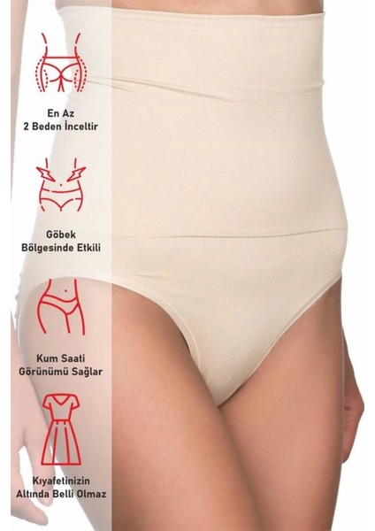 Miraxx Ten Emay 2009 Yüksek Bel Double Slip Korse fırsatları