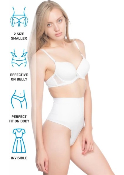 Miraxx Beyaz Emay 2020 Double String Korse indirimleri