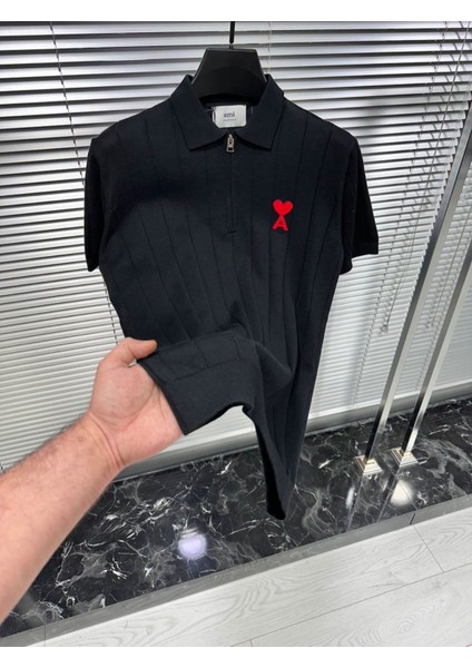 Ami Erkek Yakalı T-Shirt