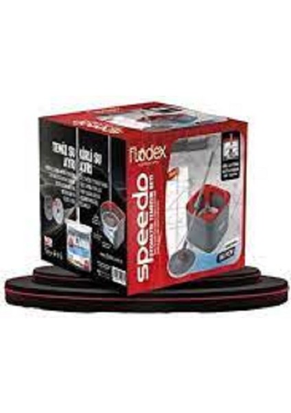 Gri Flodex Speedo Temizlik Seti, Temiz ve Kirli Su Ayrı, Setçe Çeşitli Kullanım