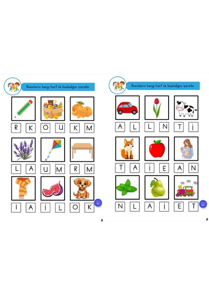 Yazmaya Hazırlık +Fonolojik Farkındalık Kitabı