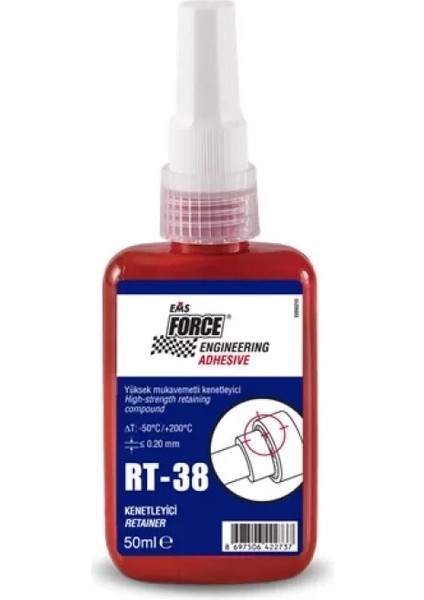 Rulman Kenetleyici Çok Yüksek Kuvvetli Tl 38 - 50ML (Lisinya)