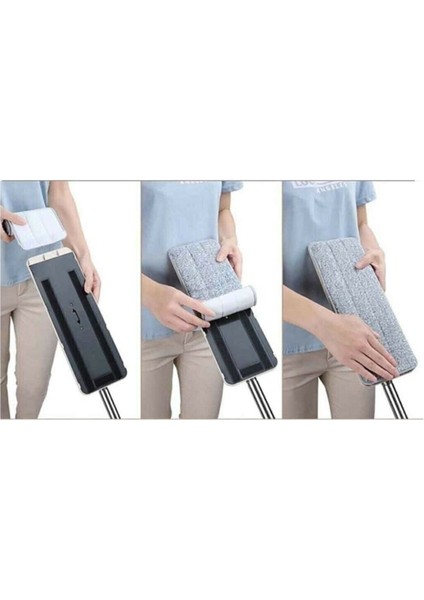 Flat Tablet Mop Mikrofiber Yedek Bezleri, 2'li set, Türkiye üretimi indirimleri