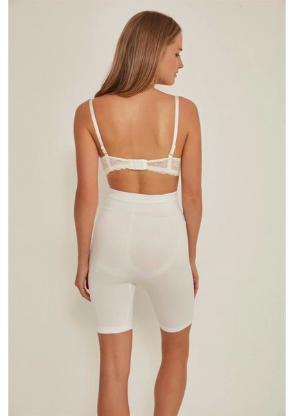 Miraxx Beyaz Emay 3005 Soft Uzun Paça Boxer modelleri