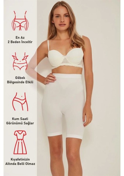 Miraxx Beyaz Emay 3005 Soft Uzun Paça Boxer indirimleri