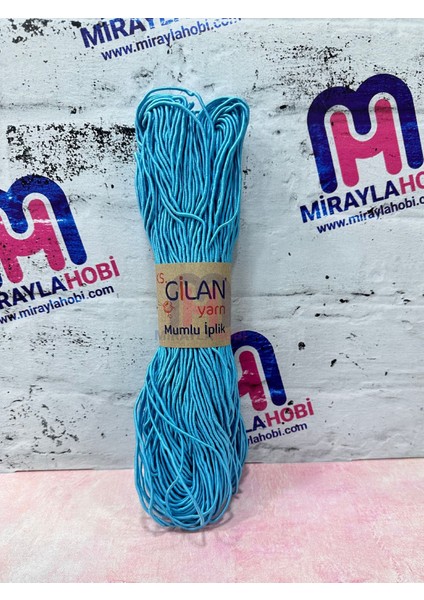 Yarn Mumlu Iplik 200 gr Mavi
