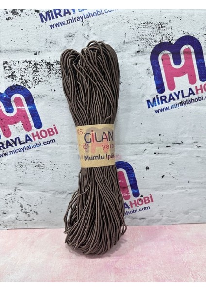 Yarn Mumlu Iplik 200 gr Kahverengi