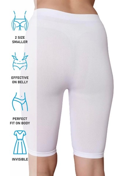 Miraxx Beyaz Emay 3856 Soft Kapri Tayt fırsatları