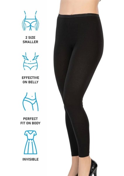 Miraxx Siyah Emay 1432 Modal Cotton Uzun Tayt fırsatları