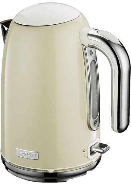 Worldwıde Gem Retro 1.7 Litre Vanilya Krem Rengi Su Isıtıcısı