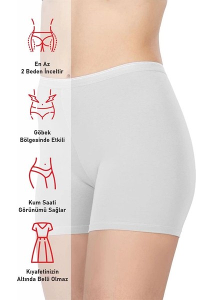 Miraxx Beyaz Emay 1430 Modal Cotton Mini Tayt fiyatları