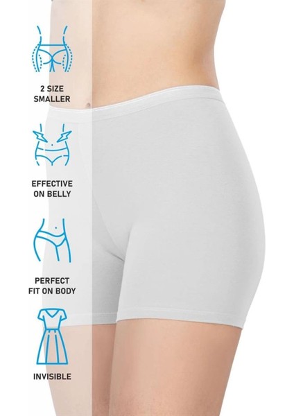 Miraxx Beyaz Emay 1430 Modal Cotton Mini Tayt modelleri