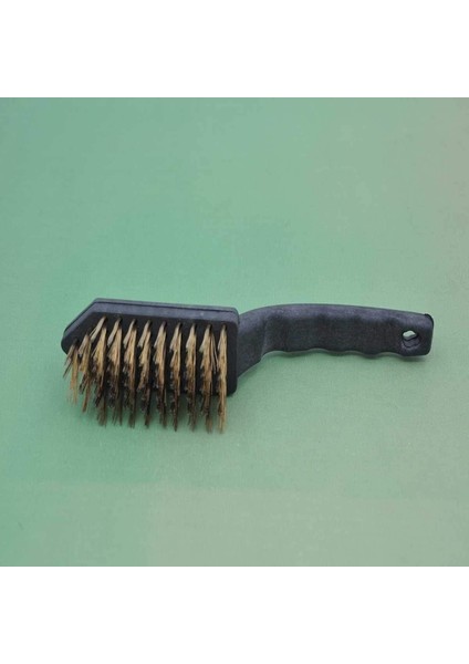 Metal Tel Fırça Plastik Saplı Pas Kir Sökme Temizleme Fırçası