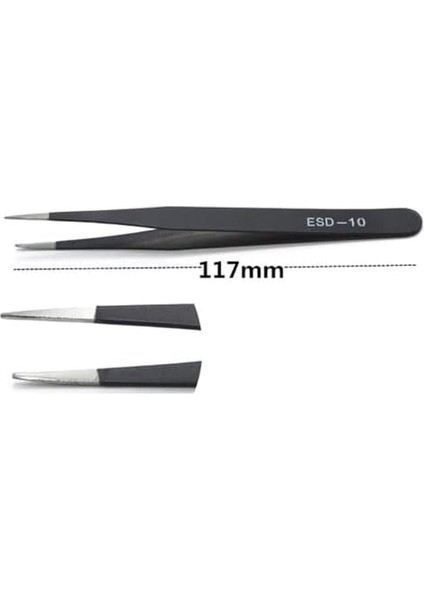 Robotik 6 In 1 Antistatik Cımbız Seti (Esd-10,esd-11,esd-12,esd-13,esd-14,esd-15)