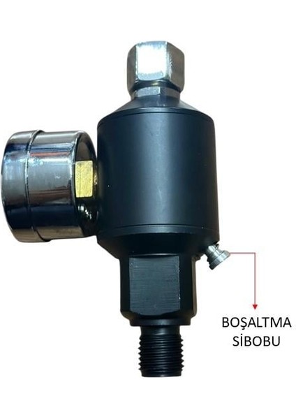 Mini Su ve Yağ Tutucu Filtre – Hava Ayarlı, Bar Saatli | Üstün Filtrasyon
