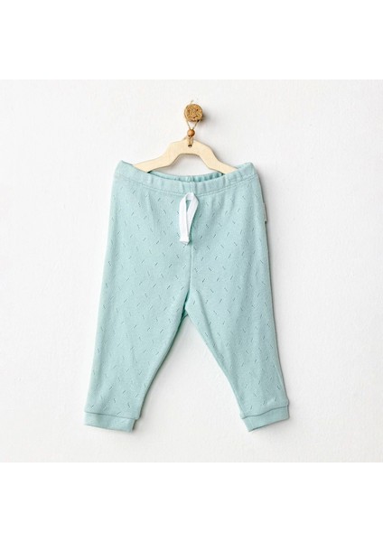 Jacquard Bebek Pantolon Green