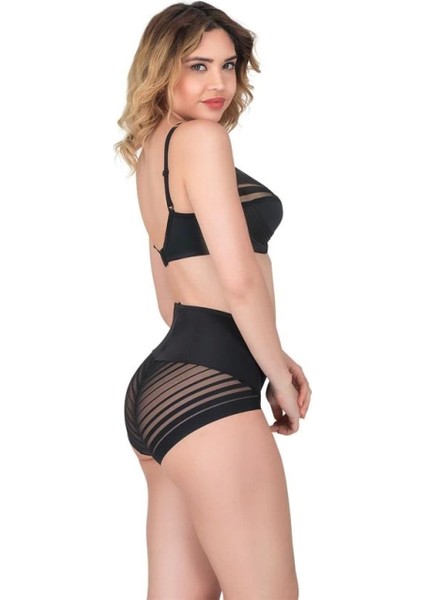 Miraxx Siyah Emay 183 B Yan Destekli Toparlayıcı Balenli Sütyen fiyatları