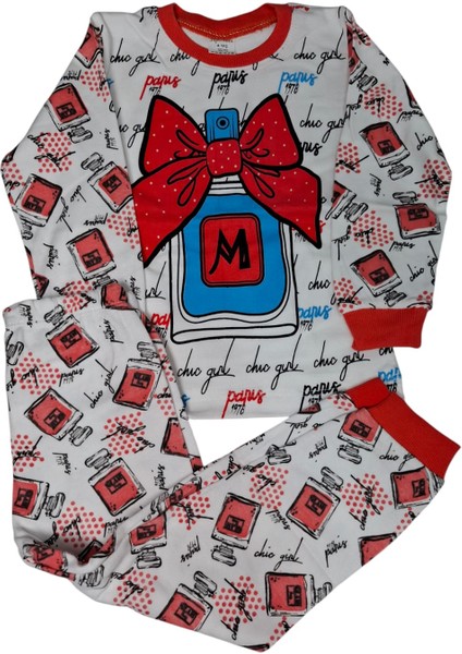 Kız Çocuk Baby Parfüm Desen Figürlü 2 Li Alt Üst Pijama Takım fiyatları