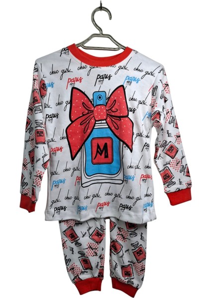 Kız Çocuk Baby Parfüm Desen Figürlü 2 Li Alt Üst Pijama Takım indirimleri