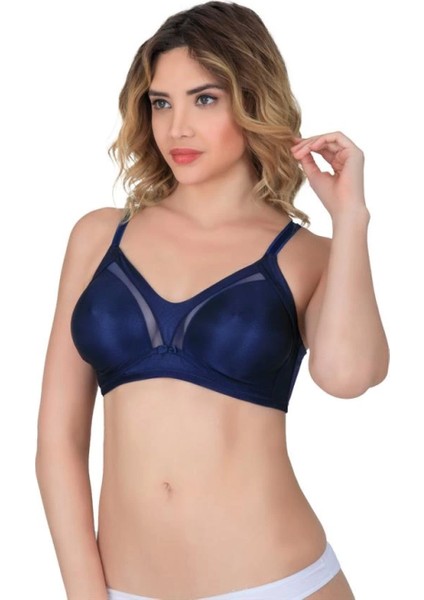 Miraxx Lacivert Emay 171 B Basic Toparlayıcı Sütyen