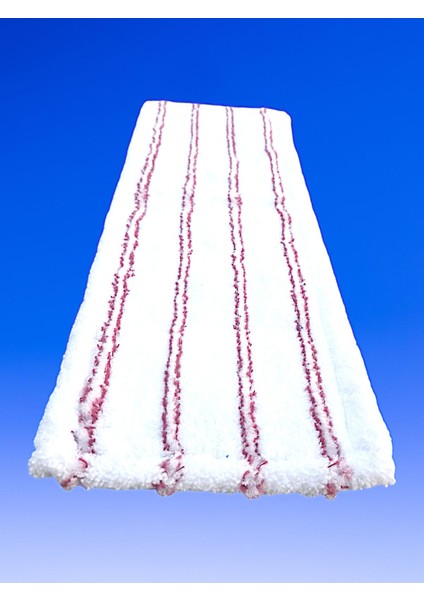 Peluş paspas kılıfı, 50cm, kırmızı-beyaz, yedek, şık ve kullanışlı ürün.