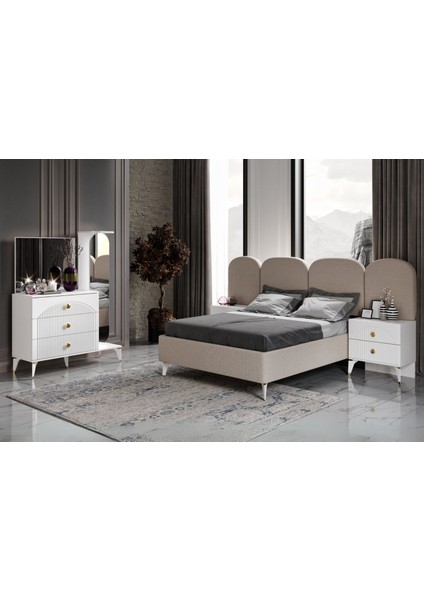 Merin White Yatak Odası Takımı fiyatları