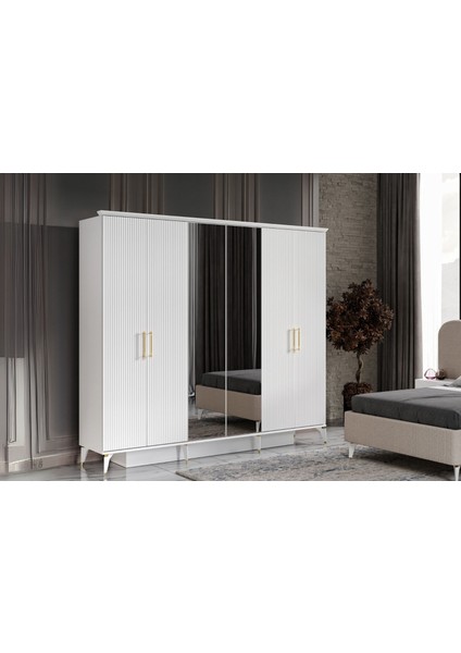 Merin White Gardırop