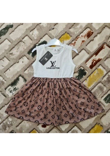 Baby Marka Wilton Desen Dijital Elbise Kız 9-36 Ay