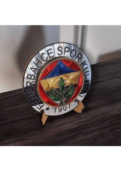El Yapımı Filografi Taraftar Logo | Premium Kalite Malzeme ile Hazırlanmış Dekoratif 25,5 cm Fenerbah fiyatları
