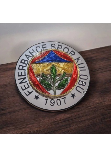 El Yapımı Filografi Taraftar Logo | Premium Kalite Malzeme ile Hazırlanmış Dekoratif 25,5 cm Fenerbah modelleri