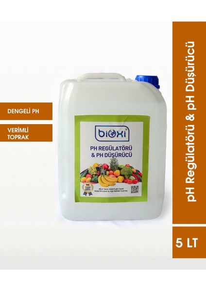 ® pH Regülatörü & pH Düşürücü 5 LT - Su Kalitenizi Artırın!