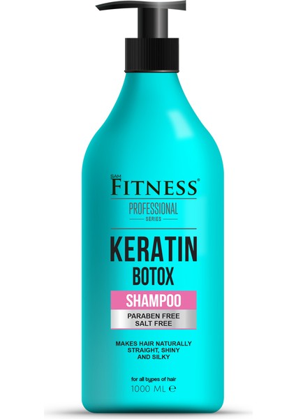 Yıpranmış Saçlar Için Keratin Botox Şampuan 1000 Ml