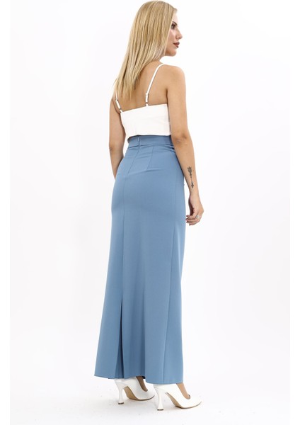 Uzun Düz Dar Etek-Deniz fırsatları