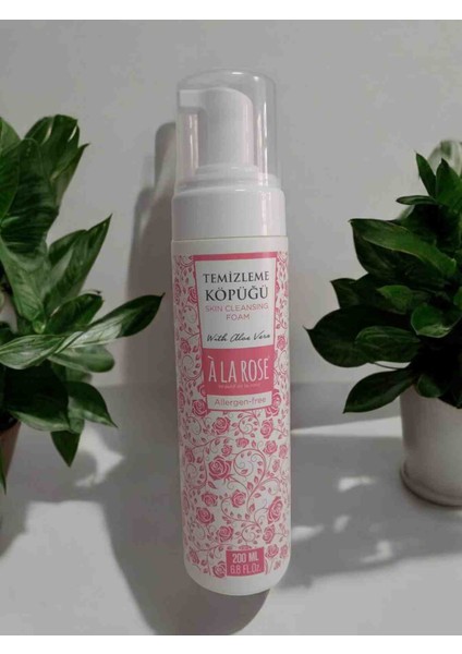Ala Rose Cilt Temizleme Köpüğü