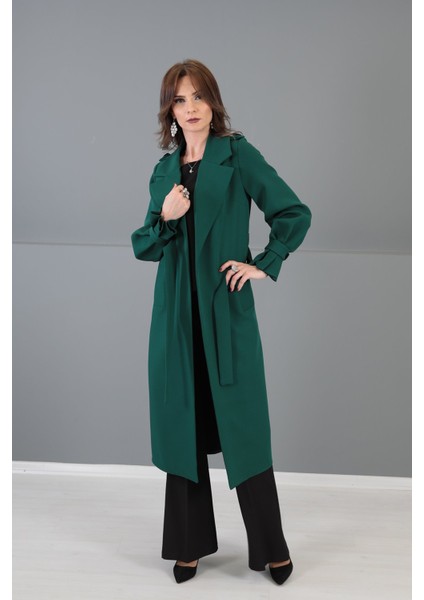 Apoletli Trenç-Zümrüt modelleri