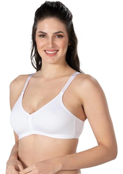Miraxx Beyaz Emay 1420 Modal Cotton Sütyen