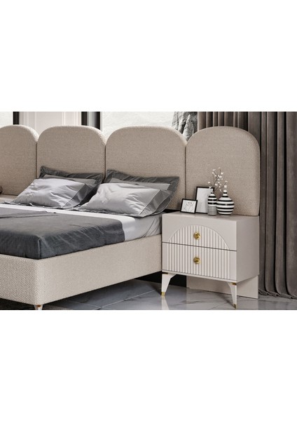 Merin Beige Komodin