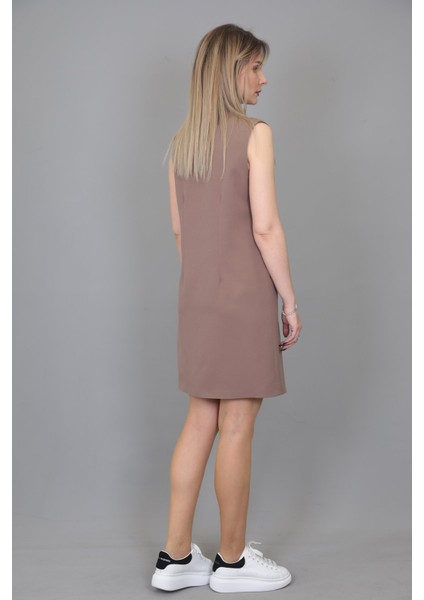 Yelek Elbise-Kahve indirimleri