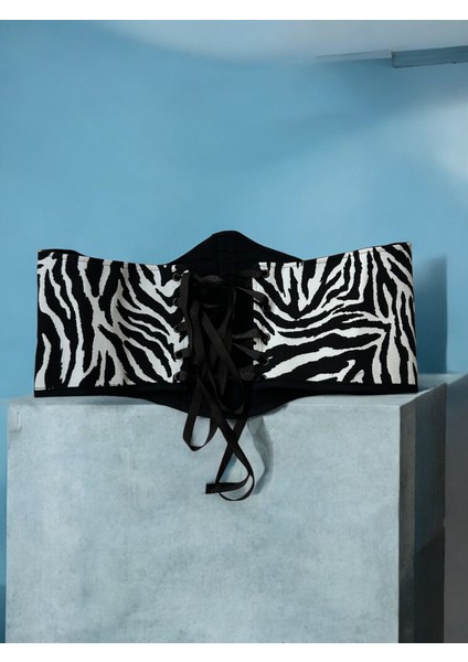 Animal Print Balenli Korse Kemer indirimleri